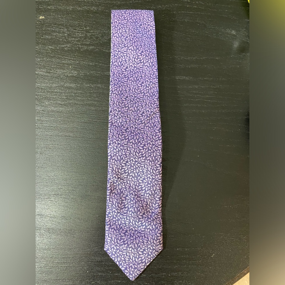 Canali Silk Purple Tie